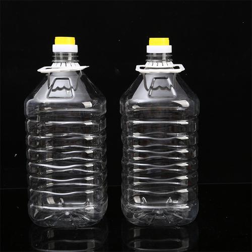 5l透明花生油塑料桶现货批发酱油瓶白酒塑料瓶子手提塑料食用油桶